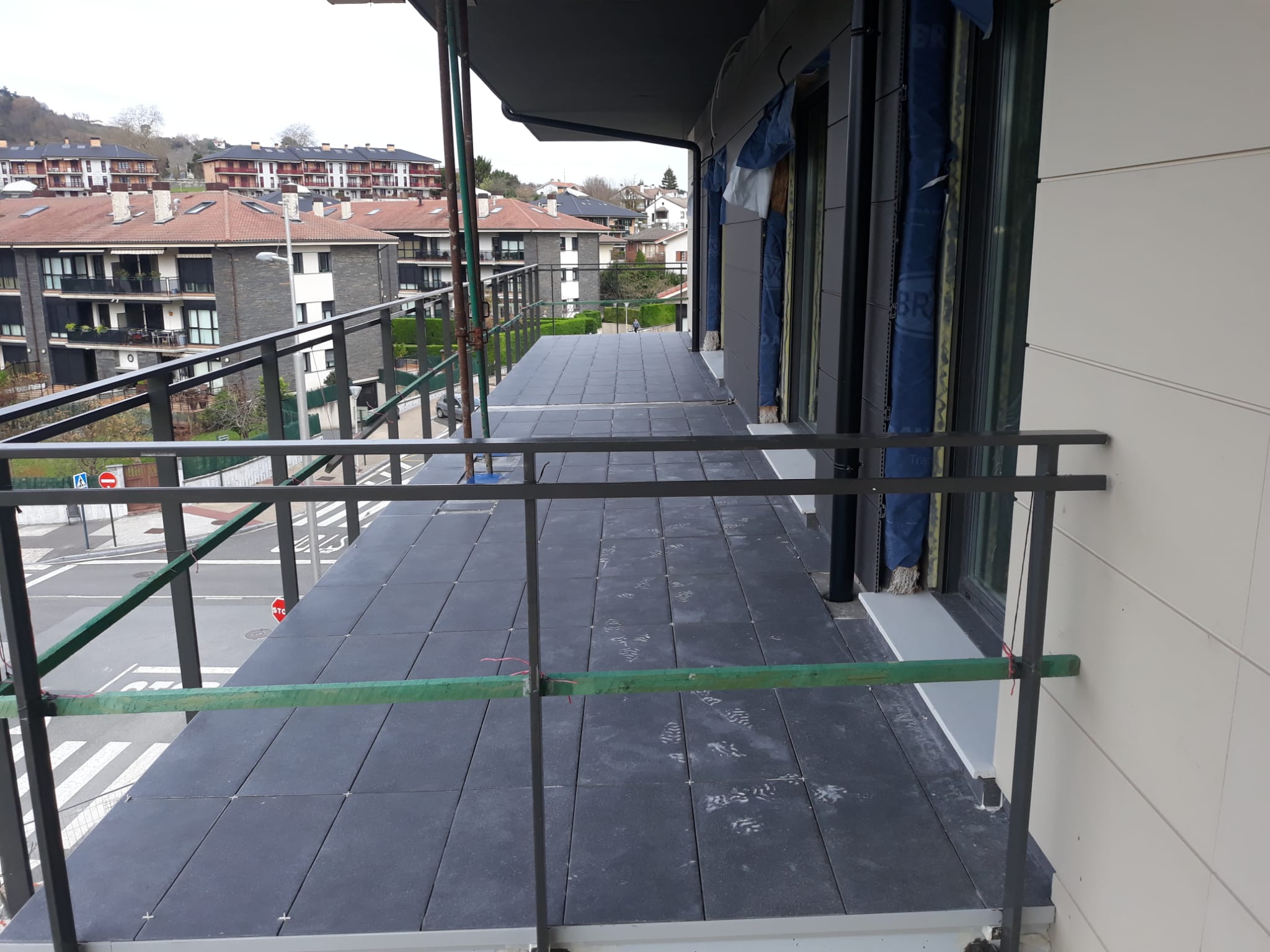 Progreso obras nueva construcción en Hondarribia